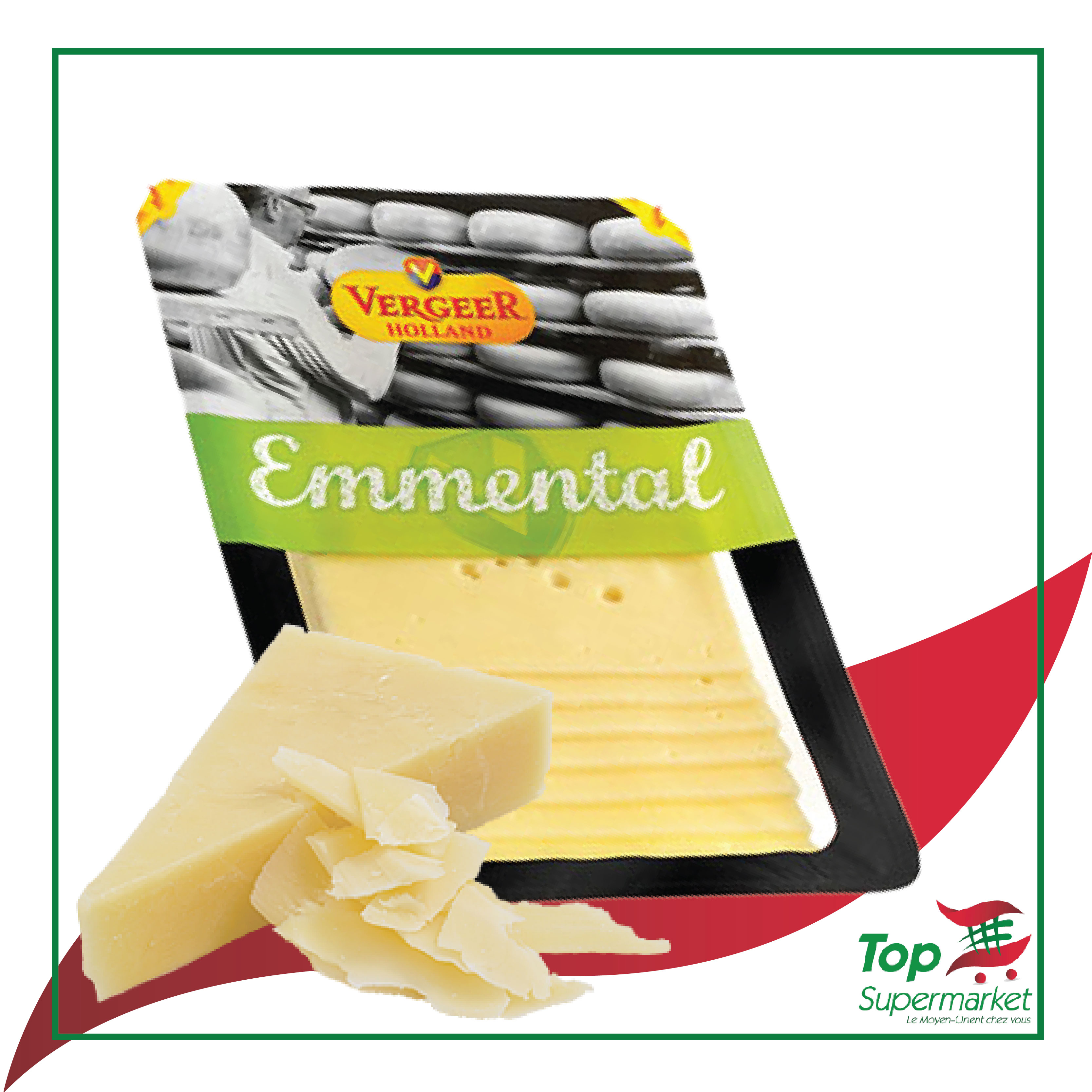Vergeer fromage Emmental râpé 200gr